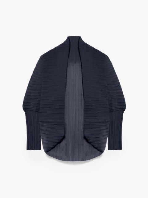 Max Mara VESUVIO Pleated fabric shrug
