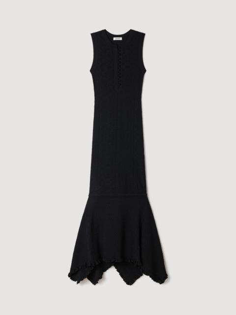 Sandro FANCY POINTELLE DRESS