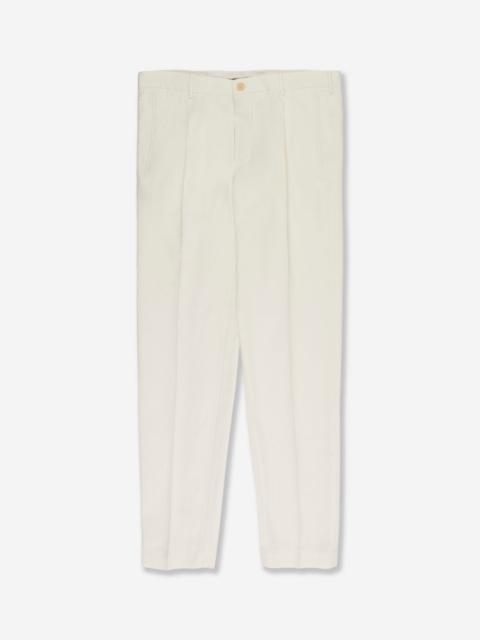 SLOWEAR Tapered fit Chinolino ice crêpe trousers