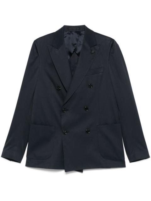 LARDINI brooch-detail blazer