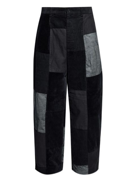 Comme des Garçons Homme Plus patchwork corduroy trousers