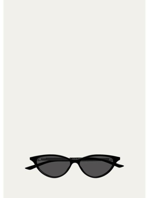 GUCCI Generation Interlocking G 54MM Cat-Eye Sunglasses
