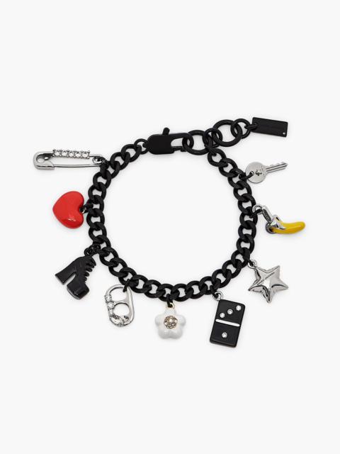 ブレスレット Cats Out Of The Bag Bracelet - Marc Jacobs - l - Silver Silver 'Cats Out of the Bag' Charm Bracelet by Marc Jacobs