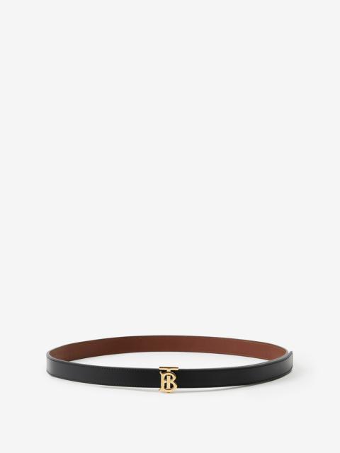 Burberry Reversible Monogram Motif Leather Belt