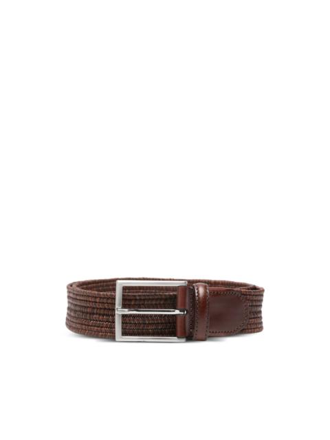 Canali logo-detail belt