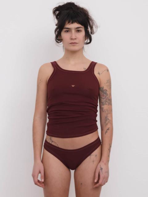 BASERANGE Heart Tank - Organic Cotton Rib