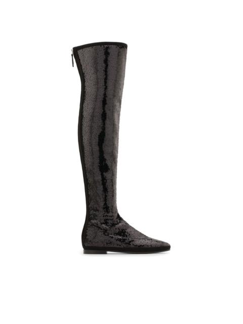 Giuseppe Zanotti Candle sequin-embellished boots