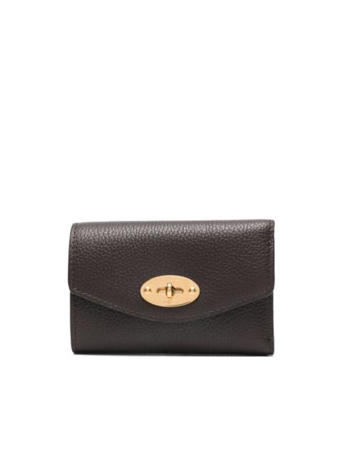 Mulberry tri-fold leather wallet