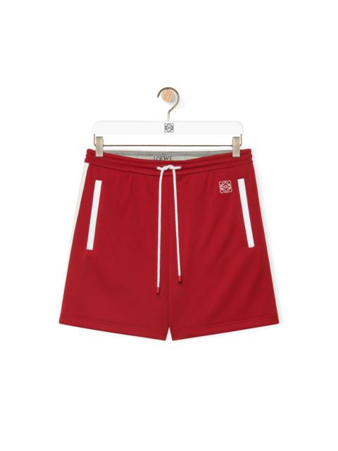 Loewe Tracksuit shorts in technical jersey