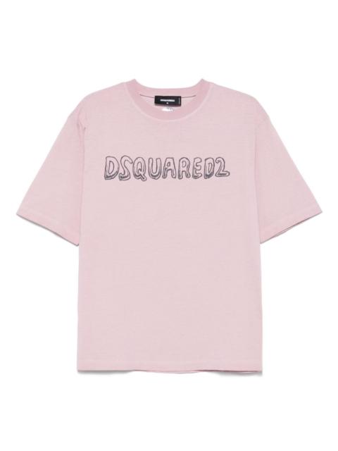 DSQUARED2 logo-print T-shirt