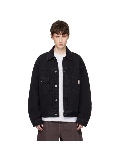 Carhartt WIP Black Belmar Denim Jacket