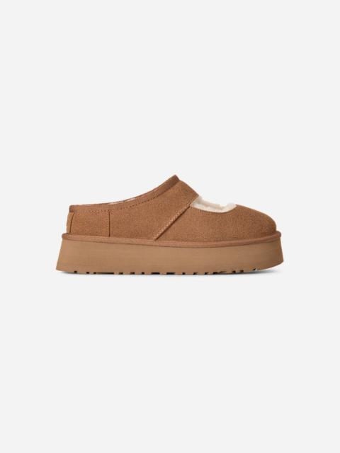 UGG ® Women's Bea Mary Jane Sheepskin Slippers in Chestnut