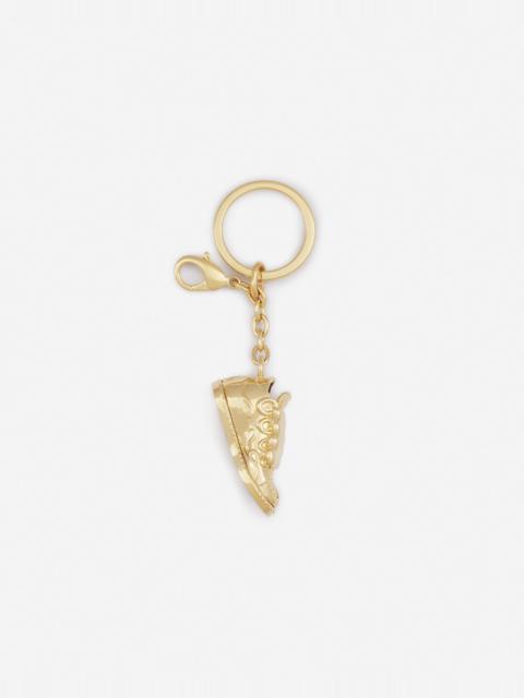 Lanvin CURB SNEAKERS BRASS KEY RING