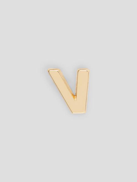 MSGM Single brass V charm