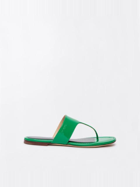 TOM FORD PATENT LEATHER LINA THONG SANDAL