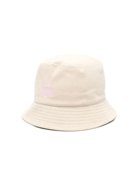 Isabel Marant logo-embroidered cotton bucket hat
