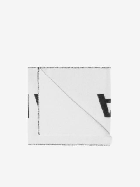 BALENCIAGA logo scarf