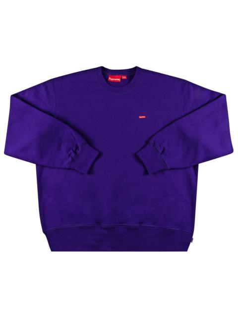 Supreme Small Box Crewneck 'Purple'