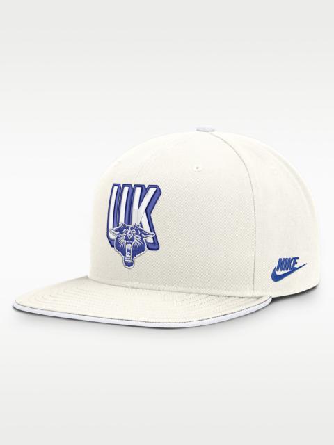 Nike Kentucky Legacy Letter & Mascot Pro Men's Nike Dri-FIT College Adjustable Hat