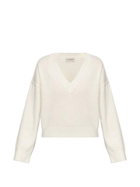OFFICINE GÉNÉRALE Misty V-neck sweater