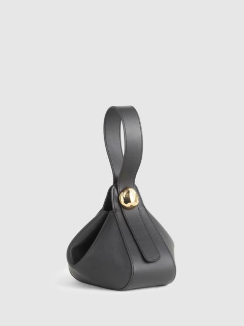 Madewell The Sculpted Metal Wristlet Bag