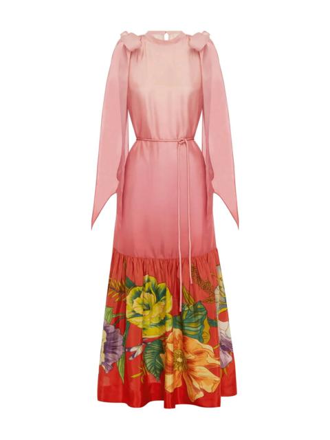 ALÉMAIS INEZ SILK GOWN