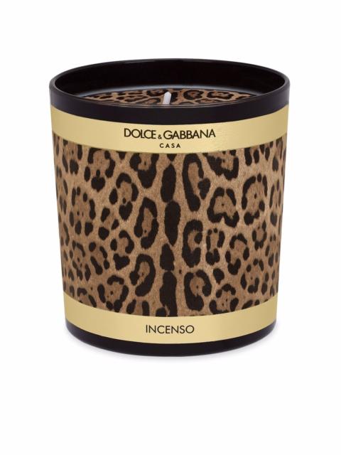 Dolce & Gabbana leopard-print scented candle (250g)
