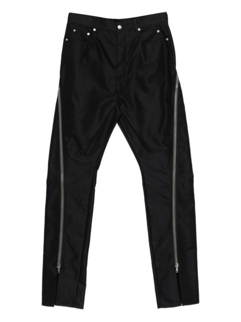 Rick Owens Bolan Banana zip-detail trousers
