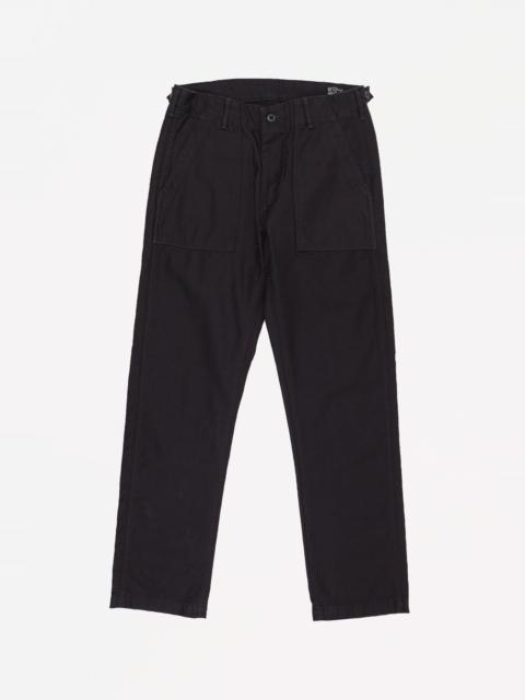 orSlow Slim Fit Fatigue Pants - Black