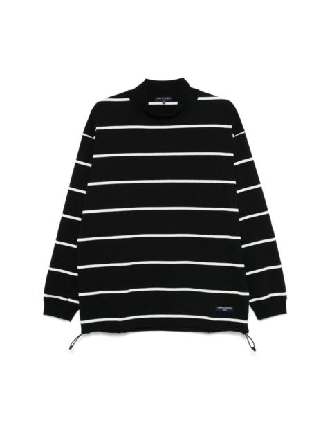 Comme des Garçons Homme striped sweatshirt