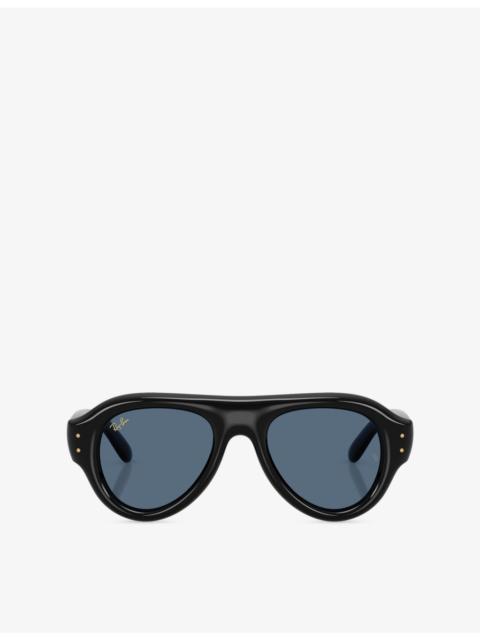 Ray-Ban RB4925 Aviator-Frame Acetate Sunglasses