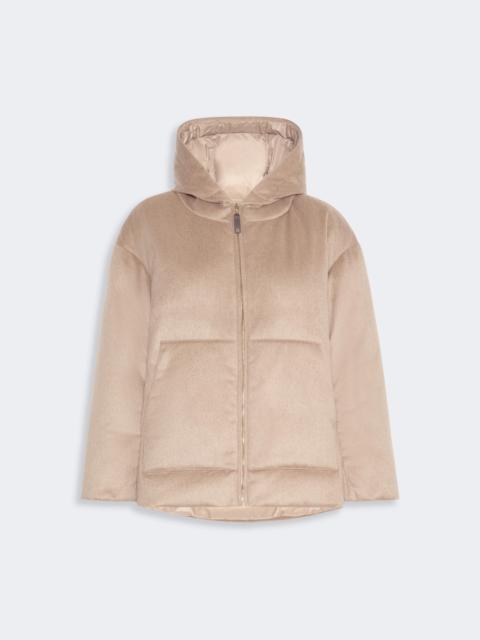 Max Mara CLOWN Reversible cashmere puffer jacket - CLAY