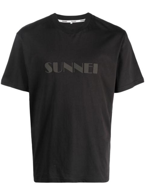 logo-print cotton T-shirt