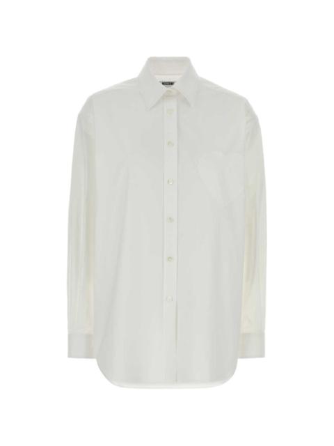 Moschino logo-detail shirt