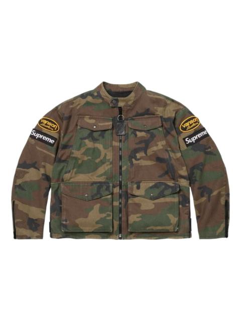 Supreme Supreme x Vanson SS26 Leathers Cordura Jacket 'Woodland Camo' SUP-SS26-054-WOLNDCAMO