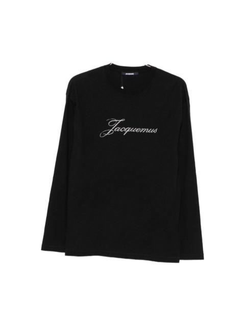 JACQUEMUS Logo cotton t-shirt