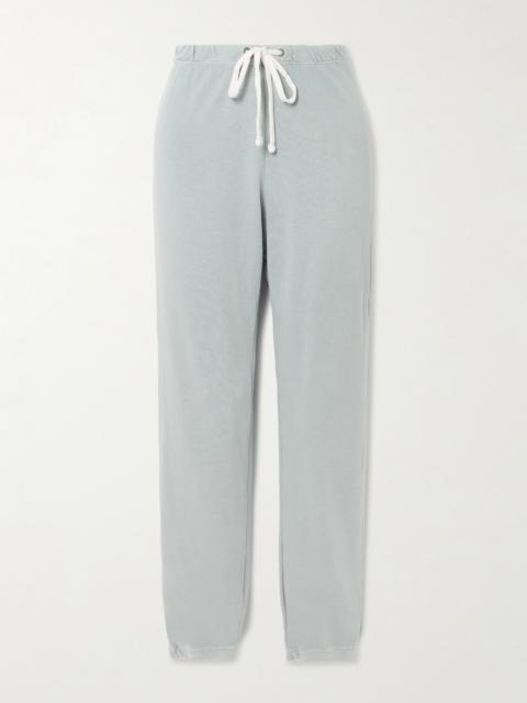 JAMES PERSE Vintage French Cotton-terry Track Pants