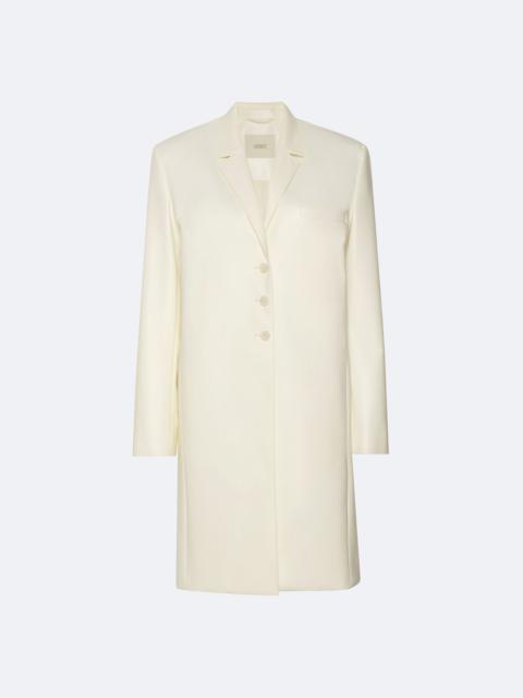 LAPOINTE Faux Leather Boxy Coat