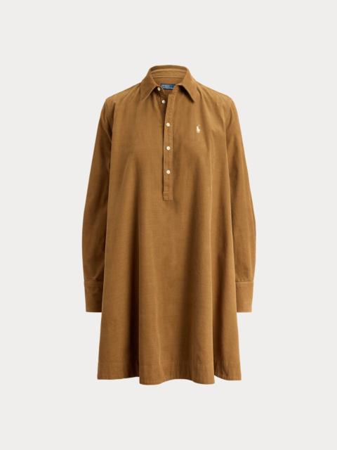 Polo Ralph Lauren Corduroy Pleated Shirtdress