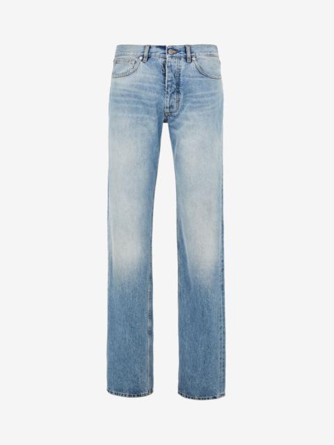 Denim slip technique' regular-fit jeans