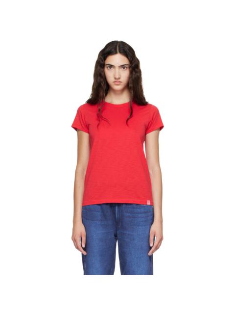 rag & bone Red 'The Slub' T-shirt
