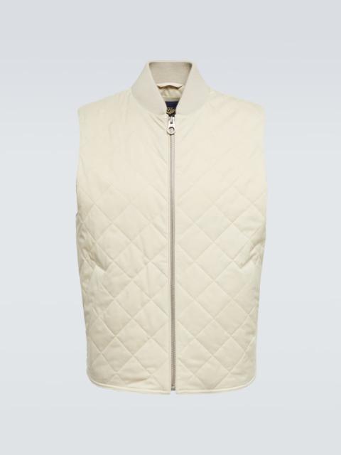 Loro Piana Horsey quilted vest