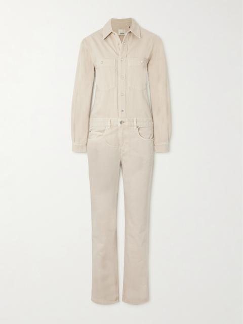 Isabel Marant Denim Straight-leg Jumpsuit