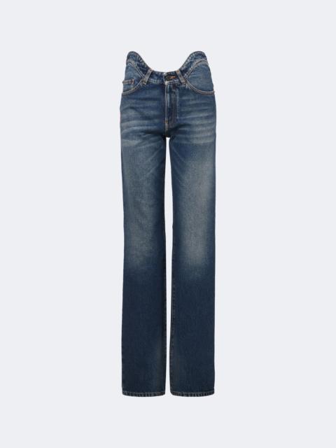 Jean Paul Gaultier Faded straight jeans