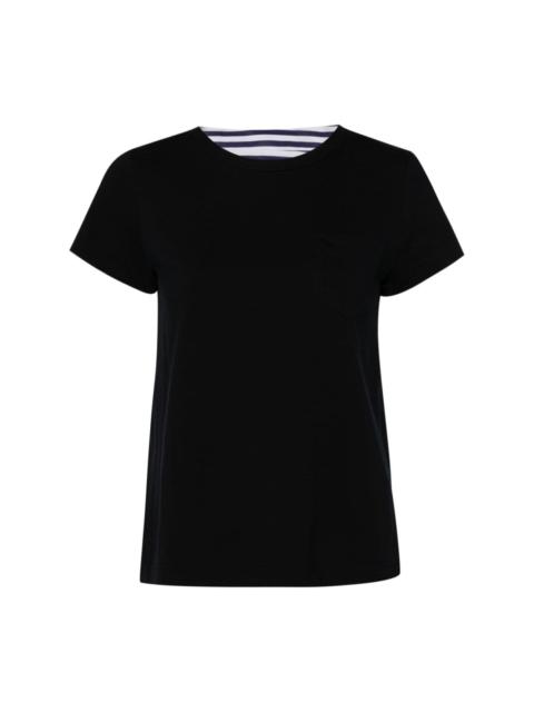 panelled T-shirt