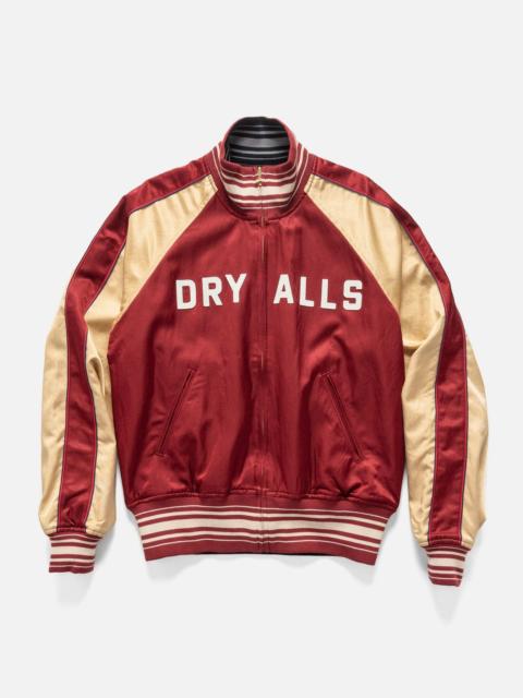 Human Made Reversible Satin Jacket Burgundy