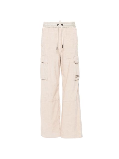 Moncler Grenoble logo-patch trousers