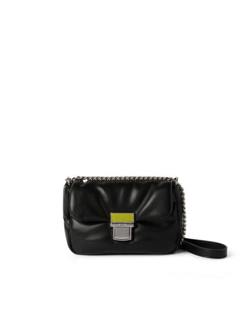 MSGM Puffer handbag with snap