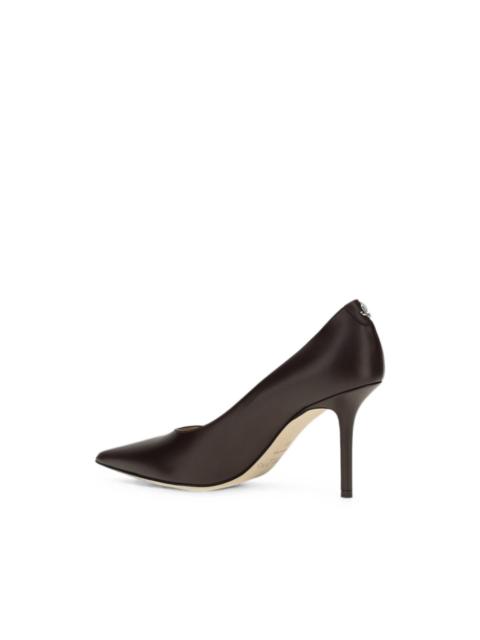JIMMY CHOO Love leather heeled