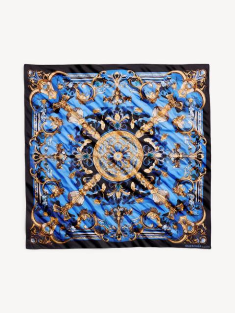 BALENCIAGA Women's Ai Scarf in Gold